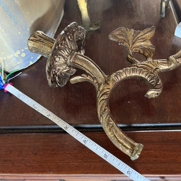 Three candelabra metal arms - Picture 11 of 11